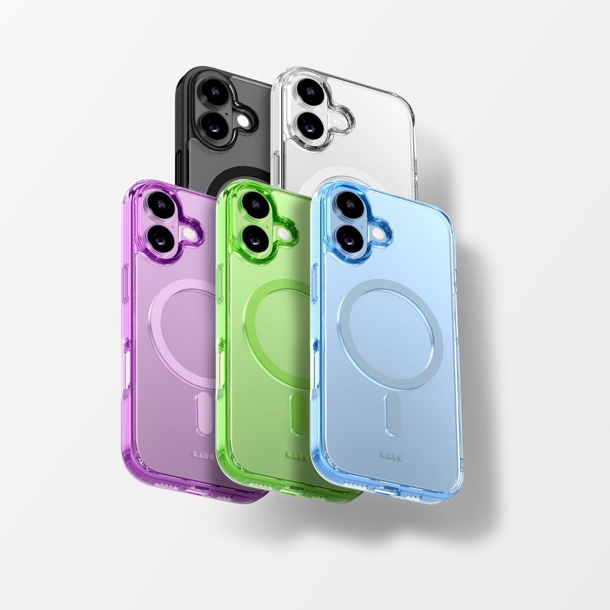 iPhone 17ケース CRYSTAL FLURO ライトピンク