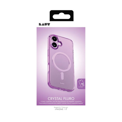 iPhone 17ケース CRYSTAL FLURO ライトピンク