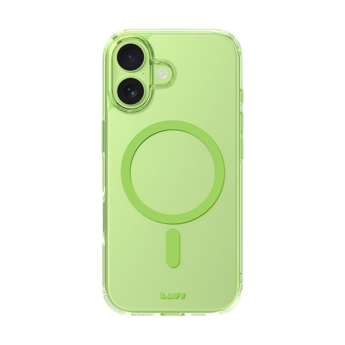 iPhone 17ケース CRYSTAL FLURO ライトグリーン