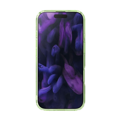 iPhone 17ケース CRYSTAL FLURO ライトグリーン