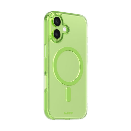 iPhone 17ケース CRYSTAL FLURO ライトグリーン