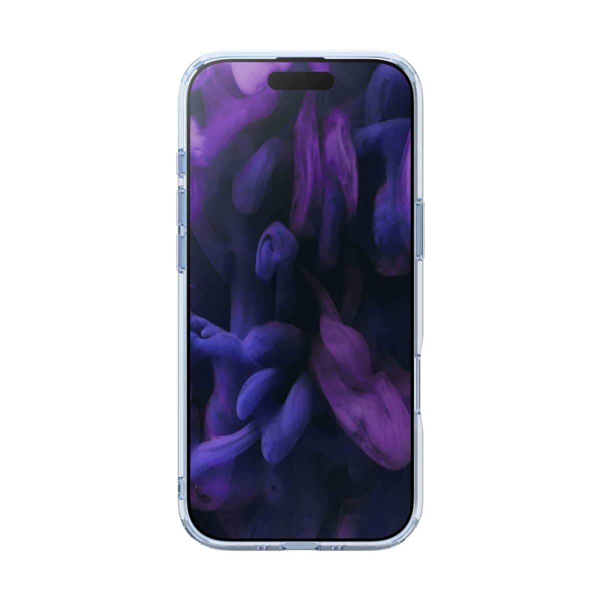 iPhone Airケース CRYSTAL FLURO ライトブルー