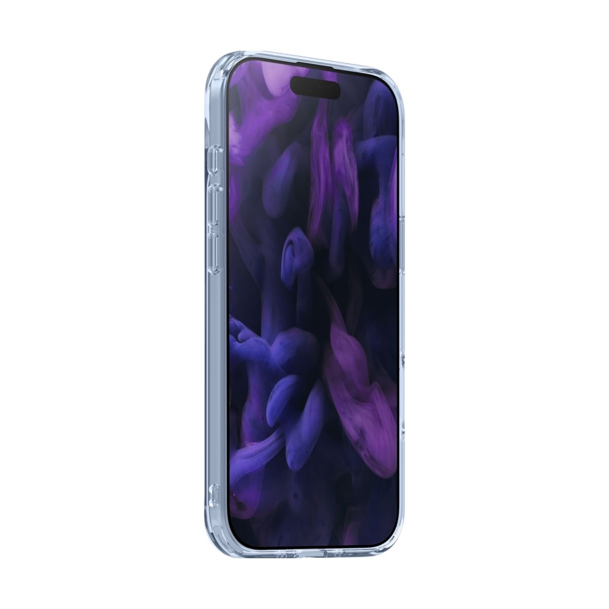 iPhone Airケース CRYSTAL FLURO ライトブルー