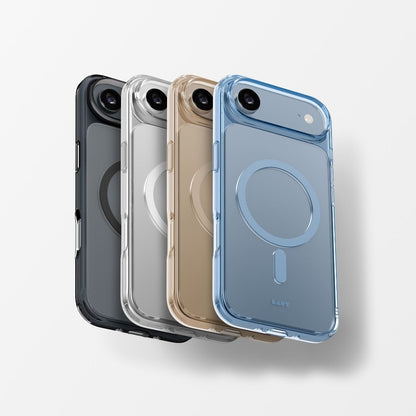 iPhone Airケース CRYSTAL FLURO ライトブルー