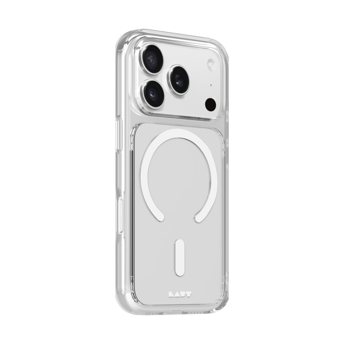 iPhone 17 Proケース CRYSTAL FLURO クリアライトグレー