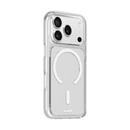 iPhone 17 Proケース CRYSTAL FLURO クリアライトグレー