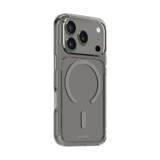 iPhone 17 Proケース CRYSTAL FLURO クリアグレー