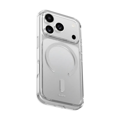 iPhone 17 Pro Maxケース CRYSTAL FLURO クリアライトグレー