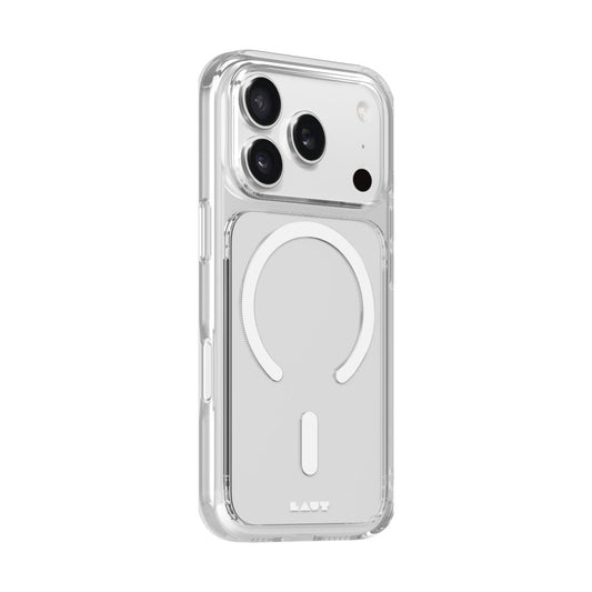 iPhone 17 Pro Maxケース CRYSTAL FLURO クリアライトグレー
