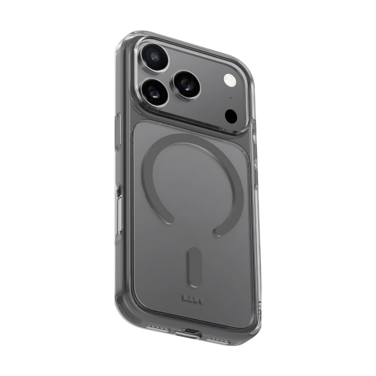 iPhone 17 Pro Maxケース CRYSTAL FLURO クリアグレー
