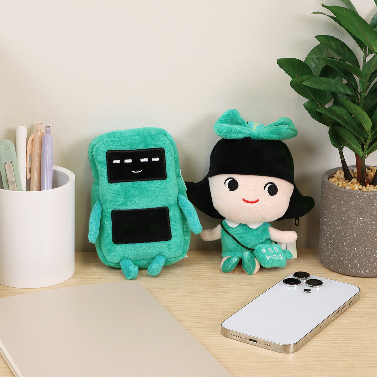 MagSafe対応ポーチ エコリカちゃん Magmoji Wallet × ecorica