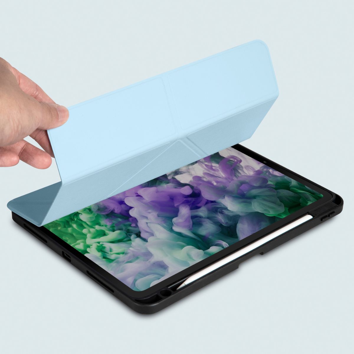 iPad Air [M2/M3/M4] 11インチ用 HUEX PLUS ケース ブルー
