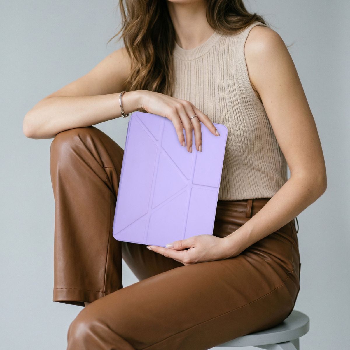 iPad Air [M2/M3/M4] 11インチ用 HUEX PLUS ケース パープル