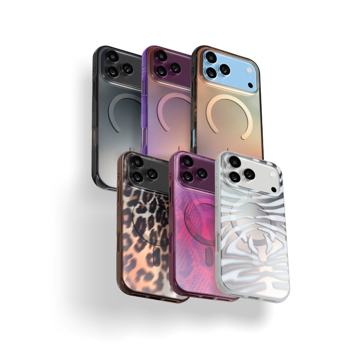 【超絶お得！本体、充電器、カバー丸ごとセット】iPhone 13 ミッドナイト iPhone 18 Pro/17 Proケース HUEX WAVE ミッドナイトシルバー