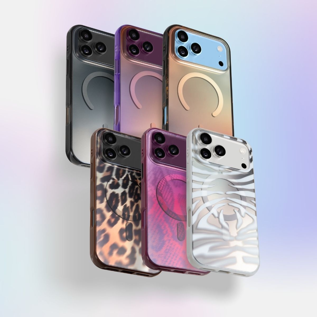 iPhone 18 Pro/17 Proケース HUEX WAVE モカレオパード – MiraiSell