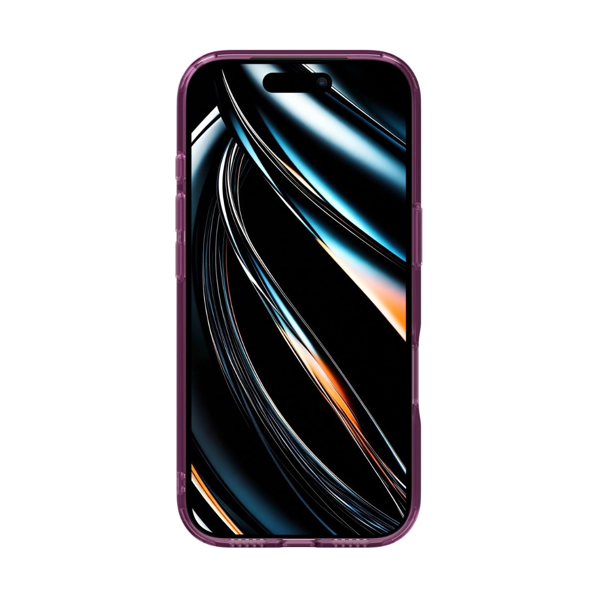 iPhone 18 Pro Max/17 Pro Maxケース CRYSTAL FLURO プラムクリスタル