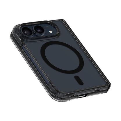 iPhone Duoケース CRYSTAL FLURO ブラッククリスタル