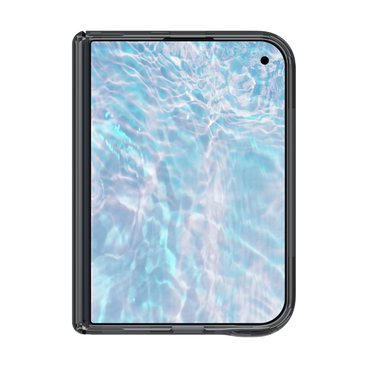 iPhone Duoケース CRYSTAL FLURO ブラッククリスタル