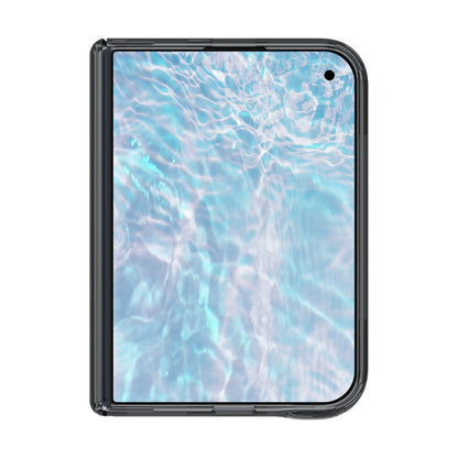 iPhone Duoケース CRYSTAL FLURO ブラッククリスタル