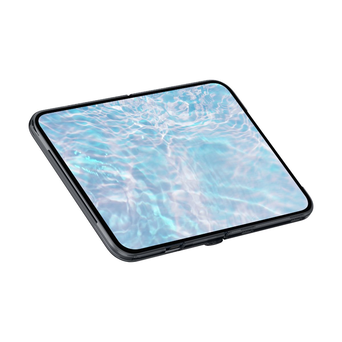 iPhone Duoケース CRYSTAL FLURO ブラッククリスタル