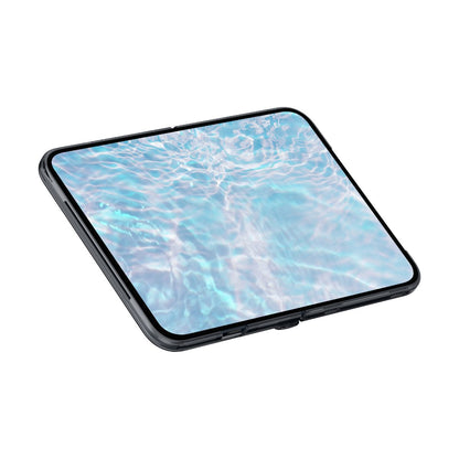 iPhone Duoケース CRYSTAL FLURO ブラッククリスタル