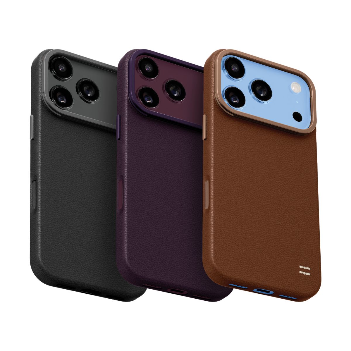 iPhone 18 Pro Max/17 Pro Maxケース LUXEDGE ココアブラウン