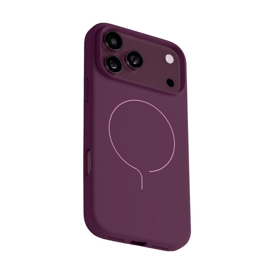 iPhone 18 Pro Max/17 Pro Maxケース HUEX SLIM バーガンディ