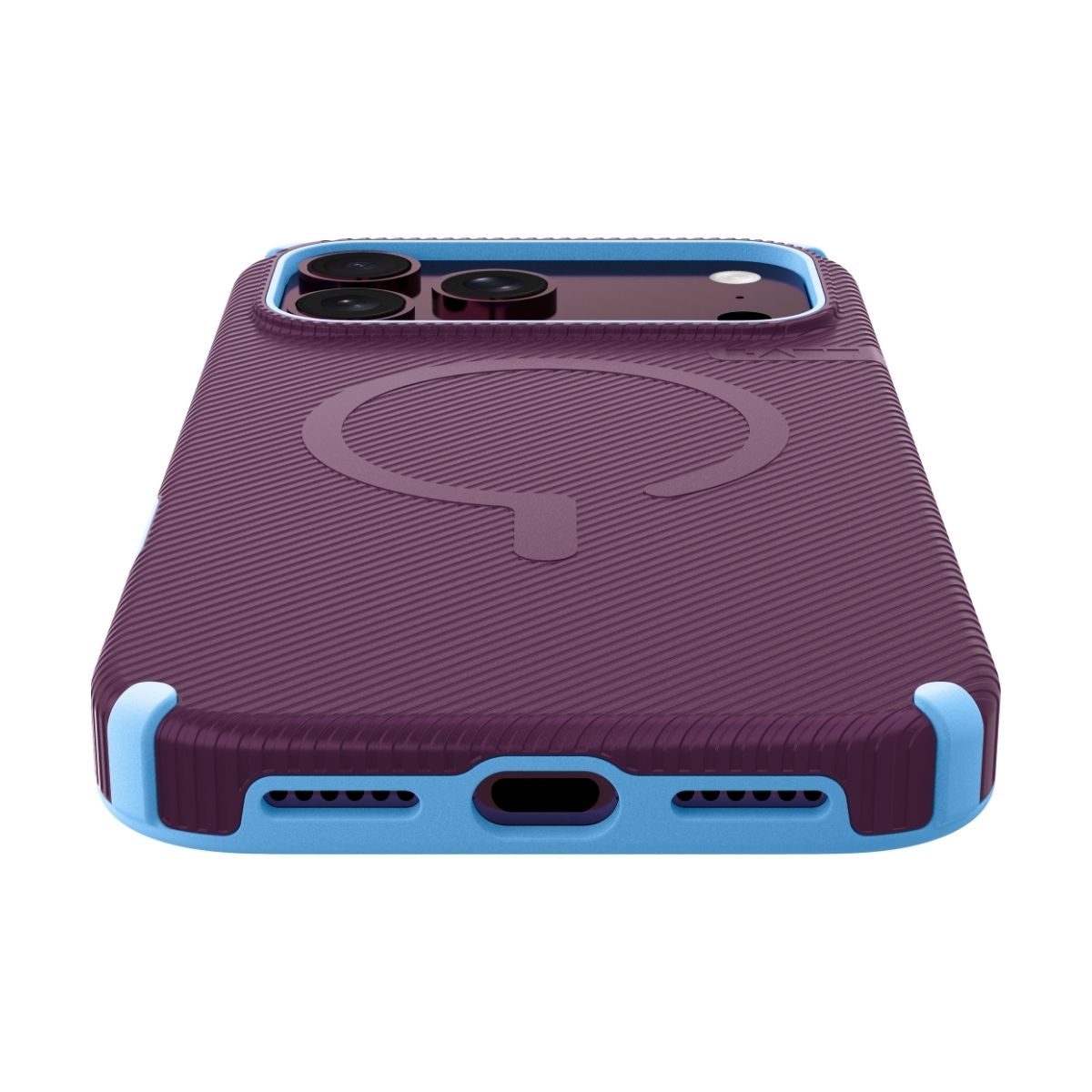 iPhone 18 Pro/17 Proケース SHIELD FLUX インペリアルプラム
