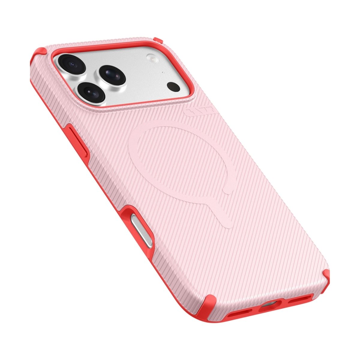 iPhone 18 Pro/17 Proケース SHIELD FLUX ヴィンテージローズ