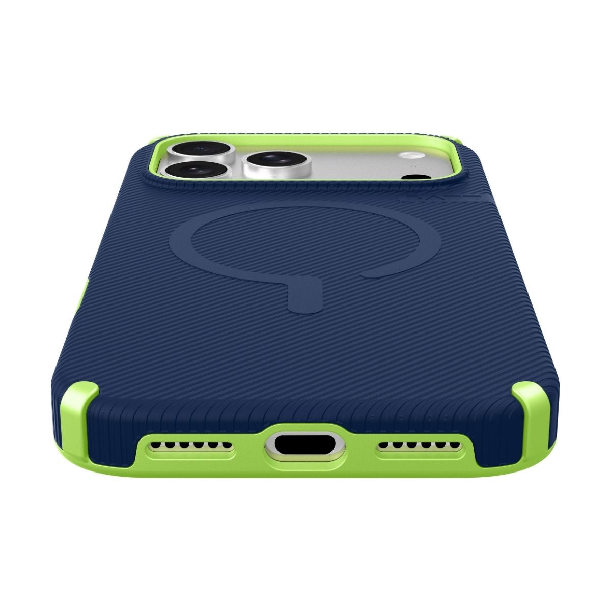 iPhone 18 Pro/17 Proケース SHIELD FLUX ミッドナイトインク