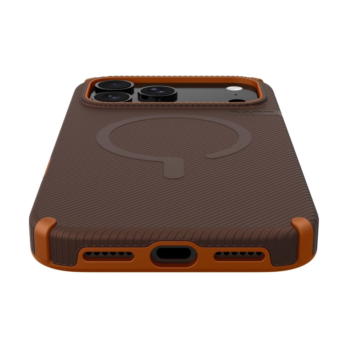 iPhone 18 Pro Max/17 Pro Maxケース SHIELD FLUX ダッチココア