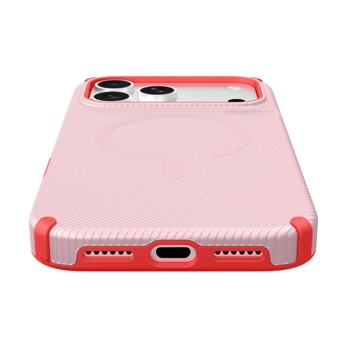 iPhone 18 Pro Max/17 Pro Maxケース SHIELD FLUX ヴィンテージローズ