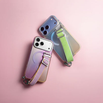 iPhone 18 Pro/17 Proケース NEON DREAM トリッピータイド