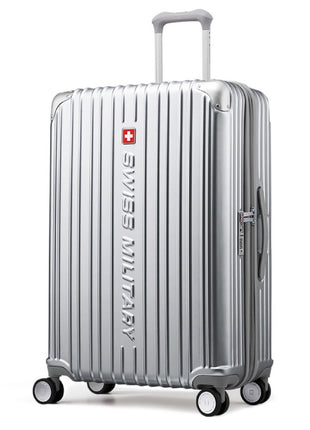 スーツケース 大型 Lサイズ 一週間以上 75cm CYGNUS(シグナス) メタリックシルバー