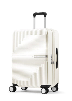 スーツケース Mサイズ 4～6泊 66cm GENESIS(ジェネシス) バニラホワイト