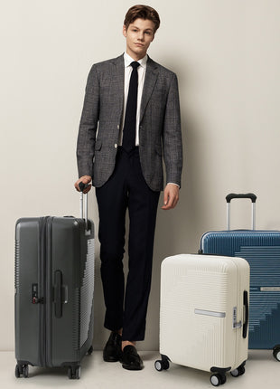 スーツケース 大型 Lサイズ 一週間以上 76cm GENESIS(ジェネシス) バニラホワイト