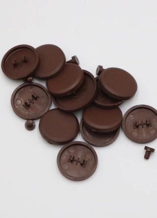 アーケードコントローラー SnackBox MICRO用パーツ 凹型キーキャップセット チョコレートブラウン