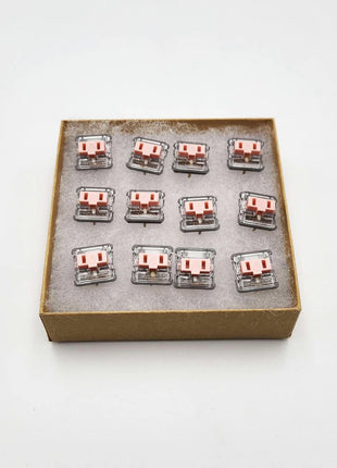アーケードコントローラー SnackBox MICRO用パーツ Kailh ロープロファイルスイッチセット ピンク