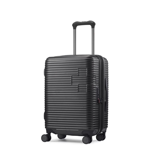 スーツケース SWISS MILITARY MOTIVAN 55cm 43L Sサイズ 機内持ち込み可 5cm拡張 カーボングレー
