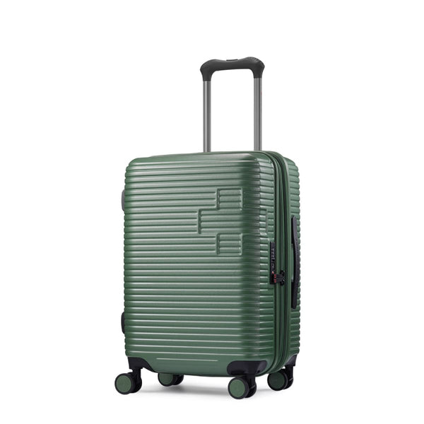スーツケース SWISS MILITARY MOTIVAN 55cm 43L Sサイズ 機内持ち込み可 5cm拡張 グリーン