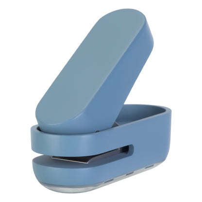 1穴パンチ ブルー