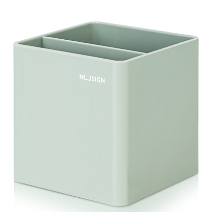 ペン立て 四角 シンプル グリーン