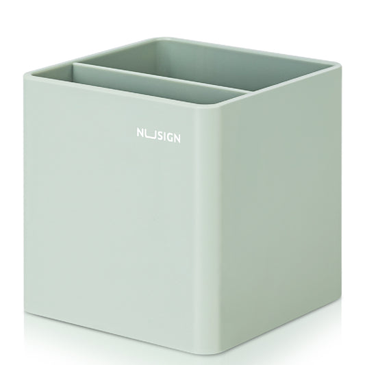 ペン立て 四角 シンプル グリーン