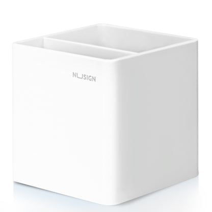 ペン立て 四角 シンプル ホワイト