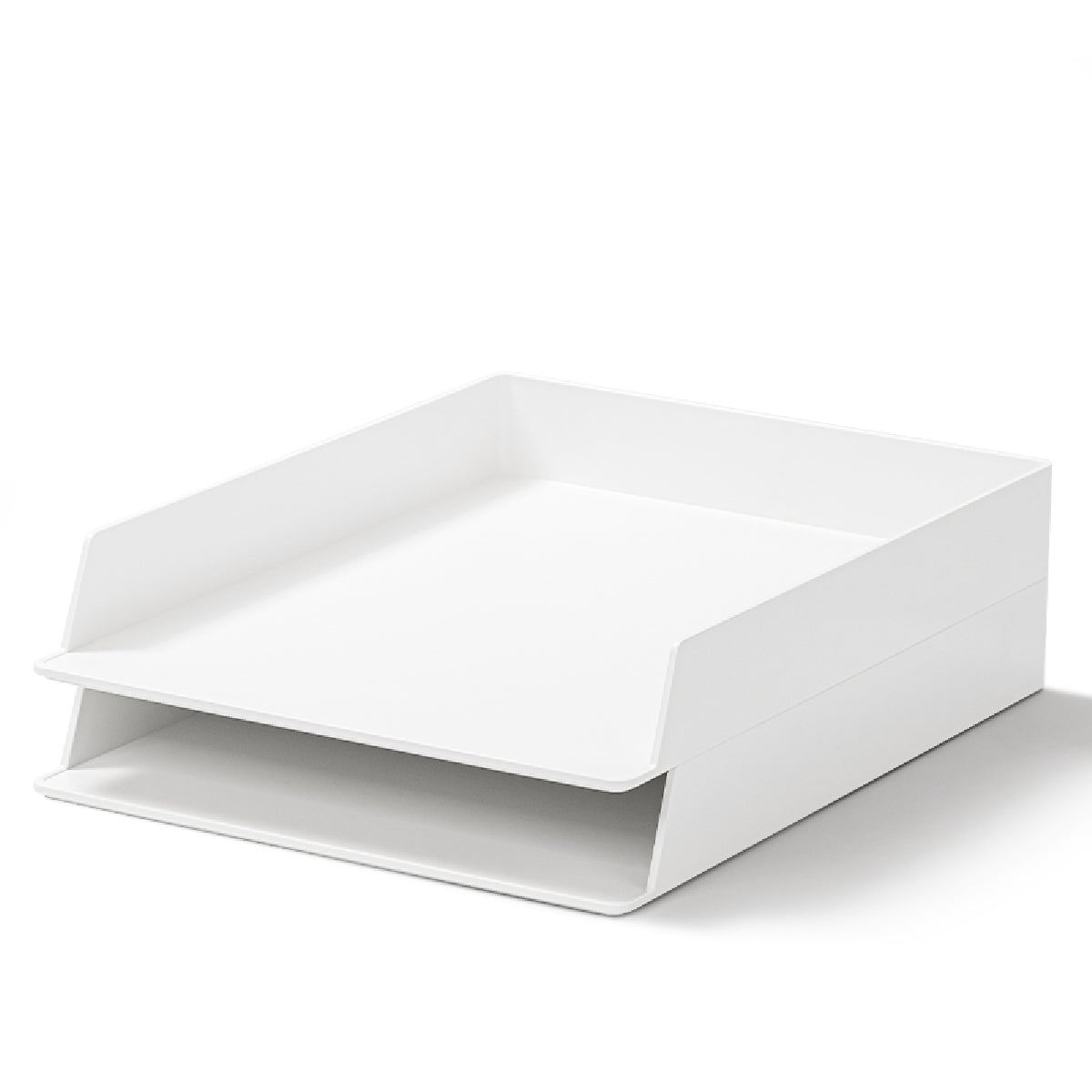 レタートレイ 2個セット ホワイト