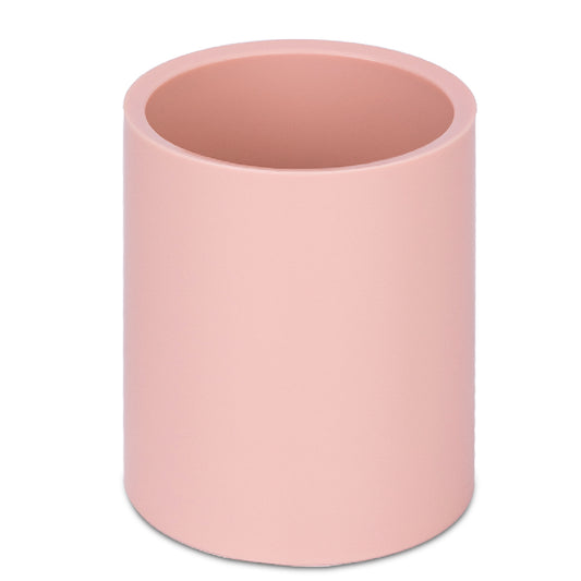 ペン立て 丸  シンプル ピンク