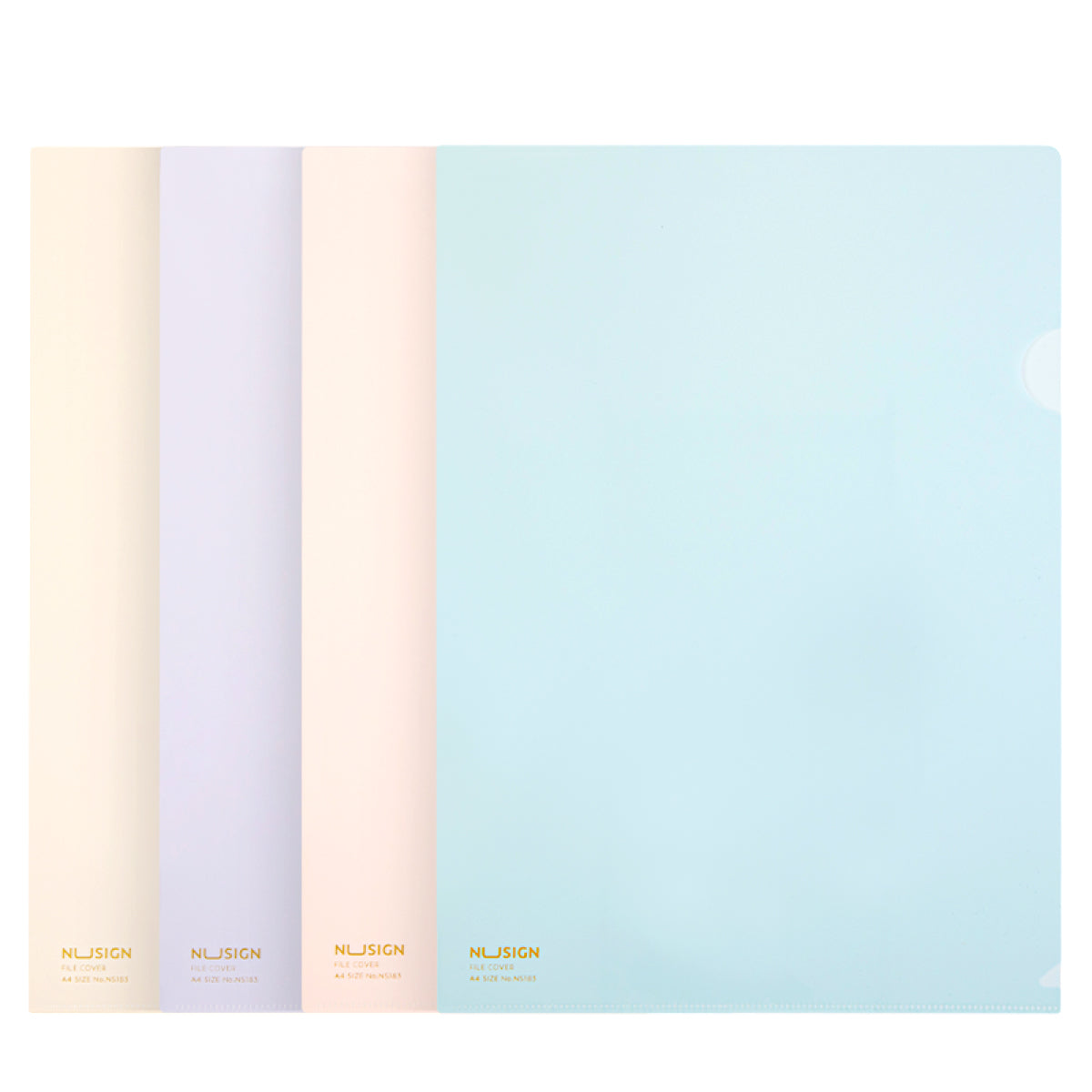 A4 クリアファイル 4色10枚セット