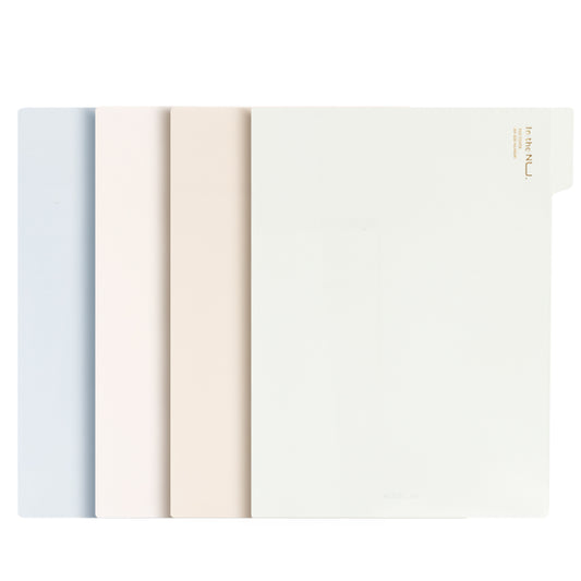 A4 クリアファイル マチ付 最大70枚 4色セット