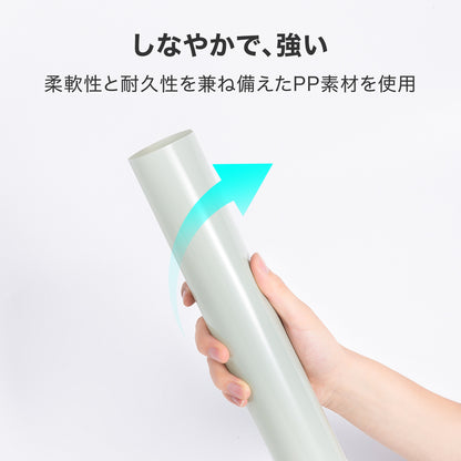 A4 クリアファイル マチ付 最大70枚 4色セット