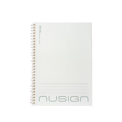 セミB5スパイラルノート（60枚）グリーン